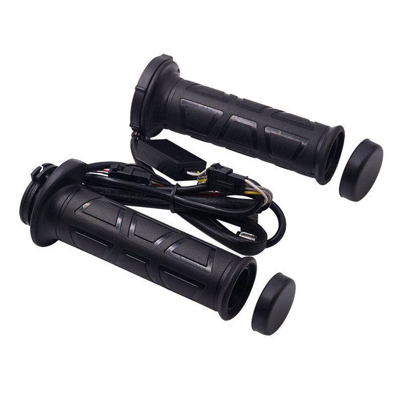 Handlebar Grip Heated - 22mm Motorcycle Hand Heated Grips Electric