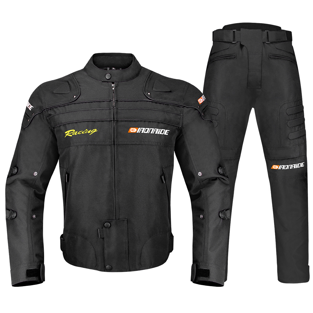 Gearx Motorcycle Jacket - Men's Motorcycle Jacket Anti-Fall Wear-Resistant Motocross