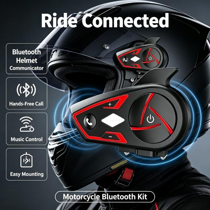 1000M Range Bt5.0 S3 Helmet He - Intercom Headset Helmet recension och pris