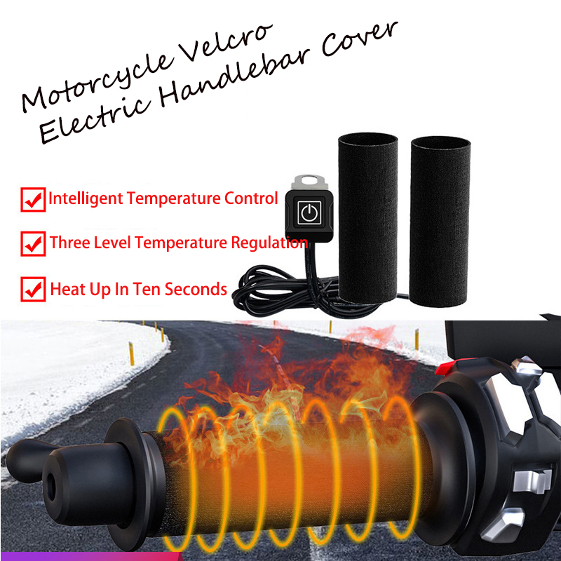 12V 3-Gear Motorcycle Heated H - Handlebar Grip Heated recension och pris