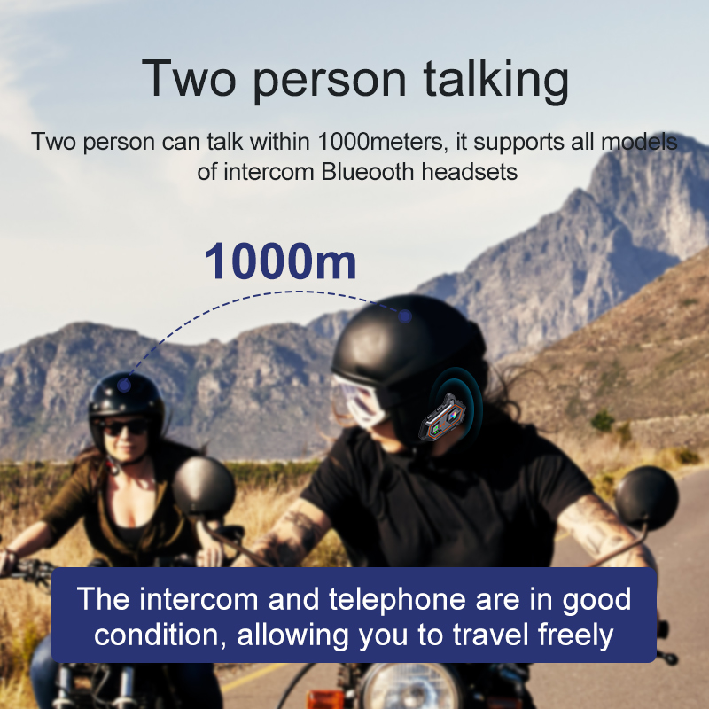 Y20 2X Motorcycle Helmet Inter - Intercom Headset Helmet recension och pris