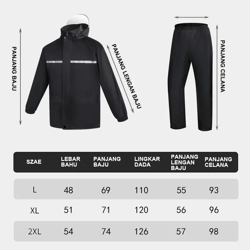 Full Body Storm Protection Ref - Motorcycle Gear Full Suit recension och pris