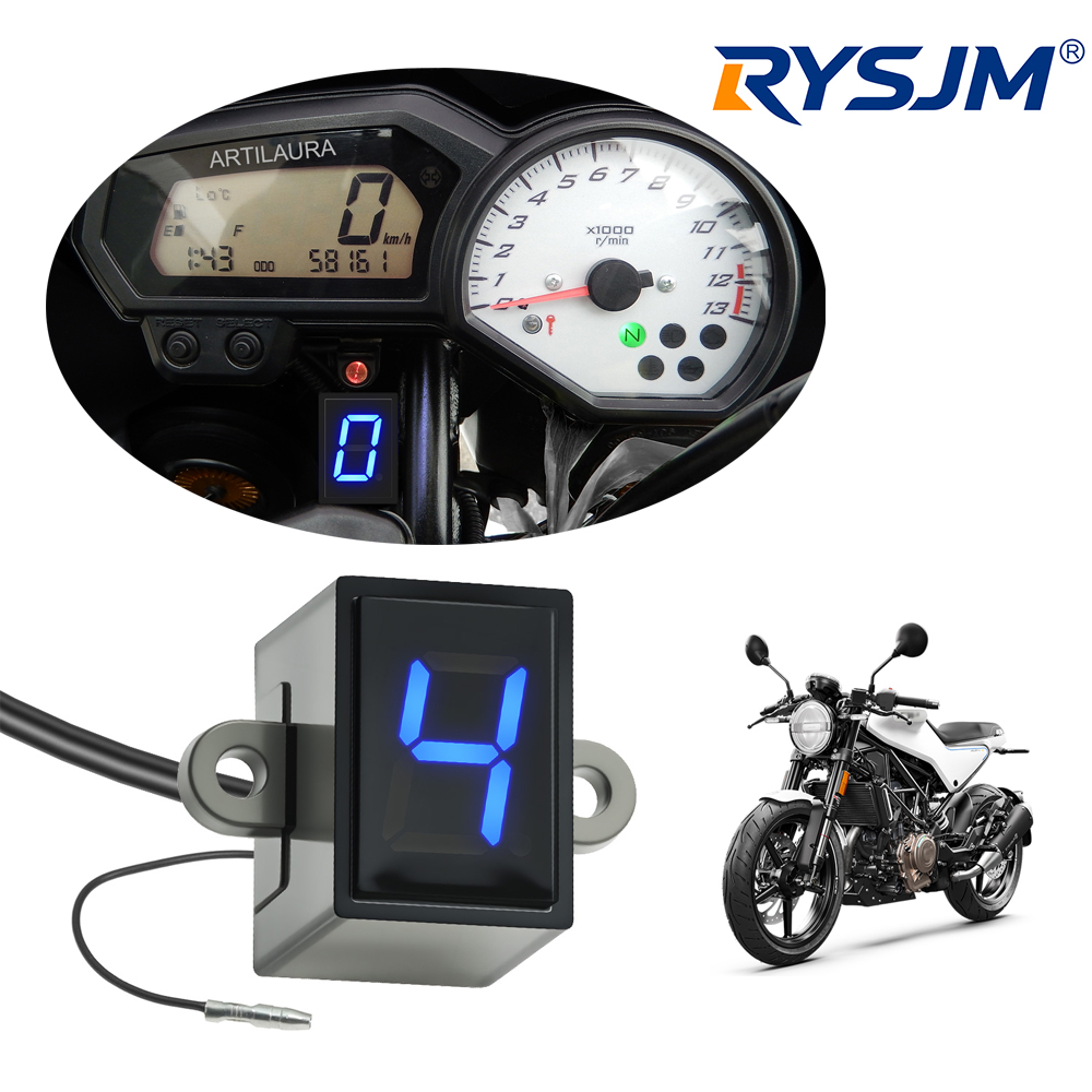 Super 6 Speed Display Universa - Motorcycle Gear Selector recension och pris