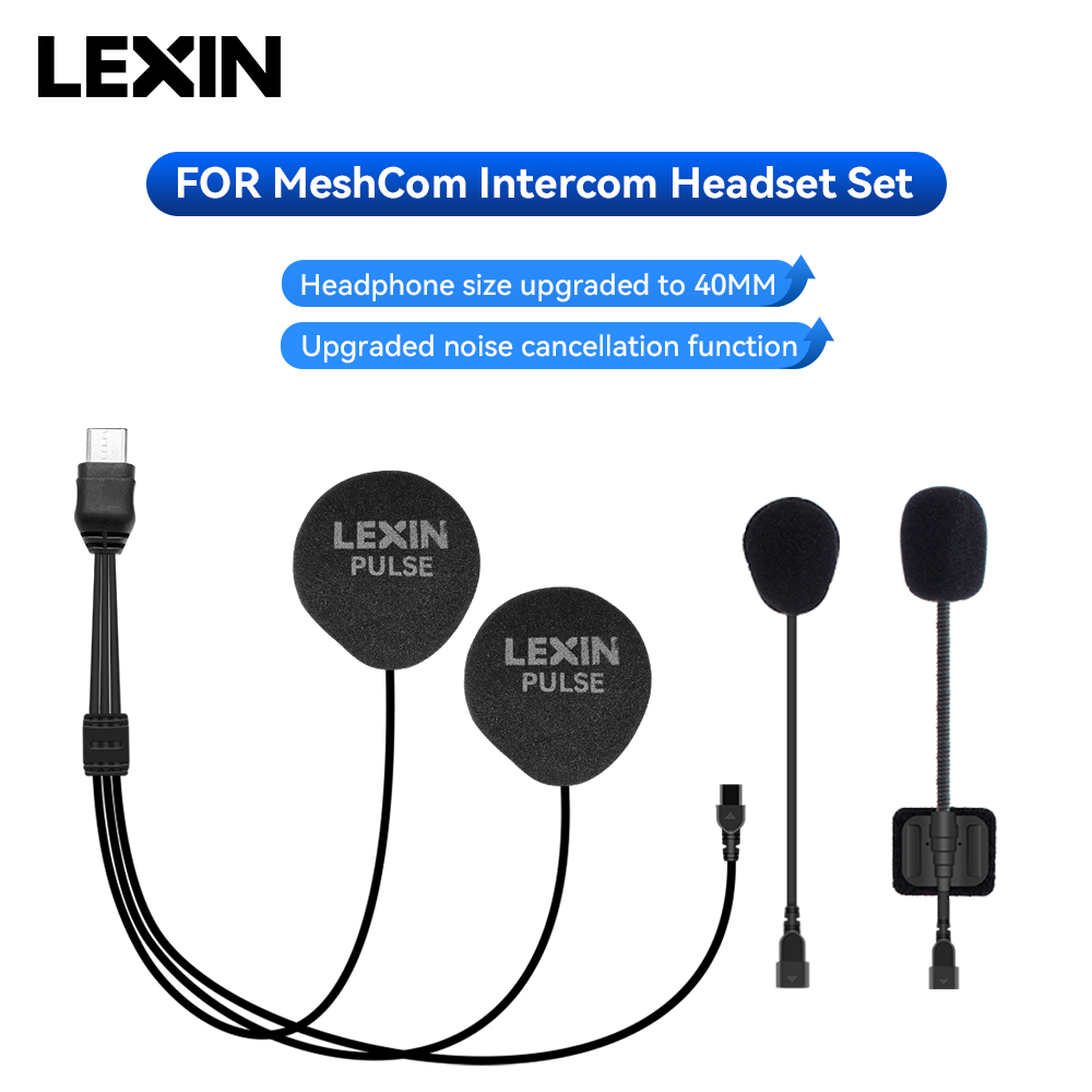 LEXIN-MeshCom Mesh Intercom 40 - Intercom Headset Helmet recension och pris
