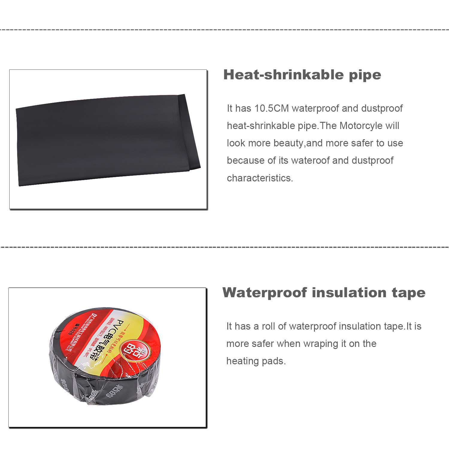 Universal Motorcycle Heated Gr - Handlebar Grip Heated recension och pris