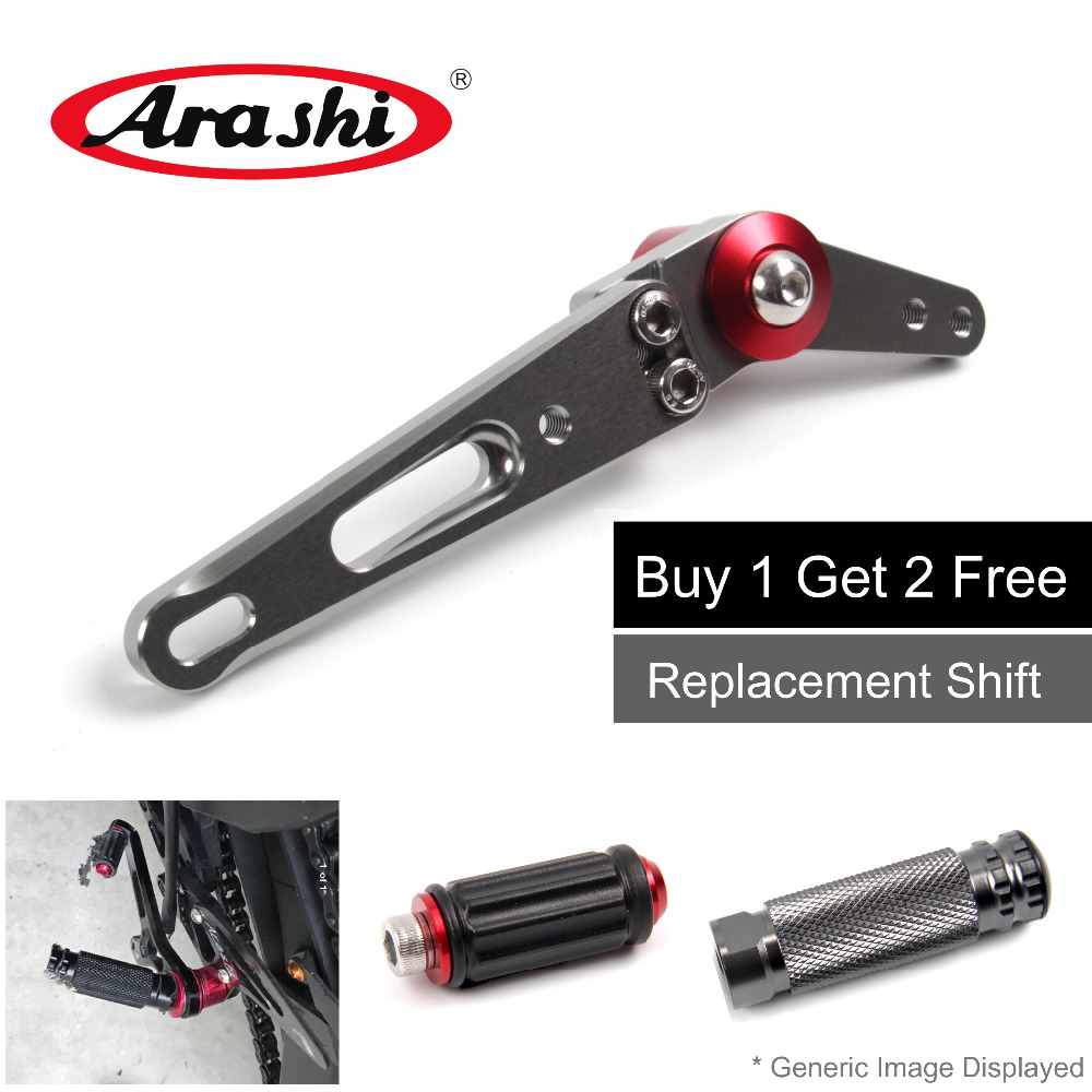 Arashi Adjustable Rearsets Rep - Motorcycle Gear Selector recension och pris