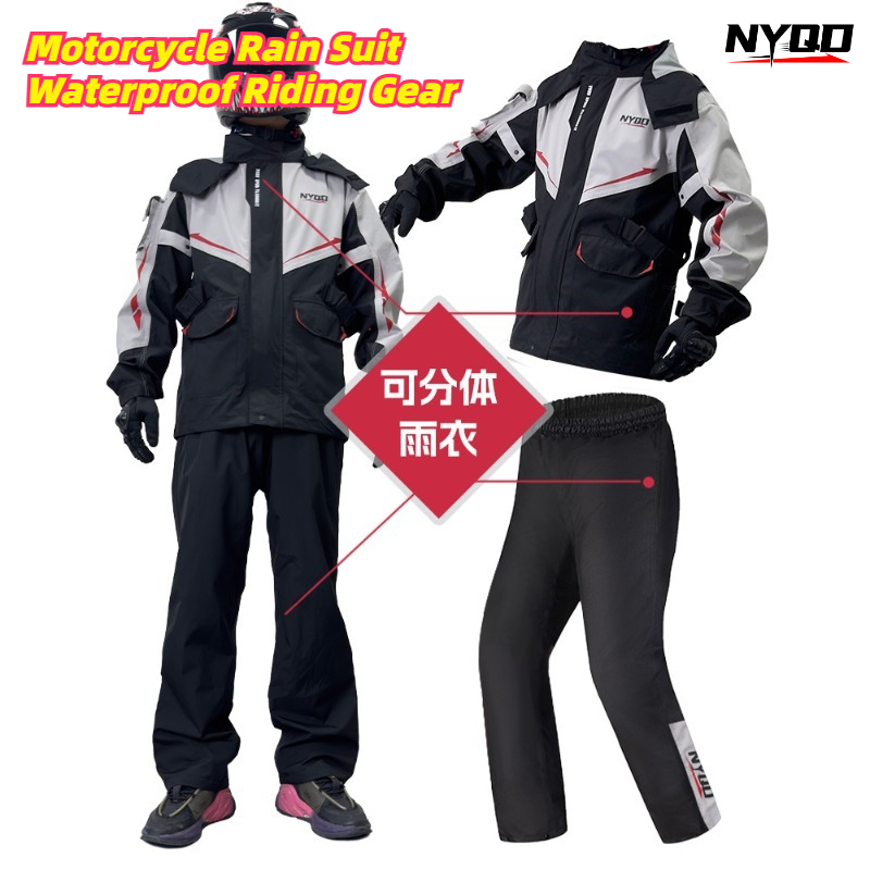 Motorcycle Rain Suit Waterproo - Motorcycle Gear Full Suit recension och pris