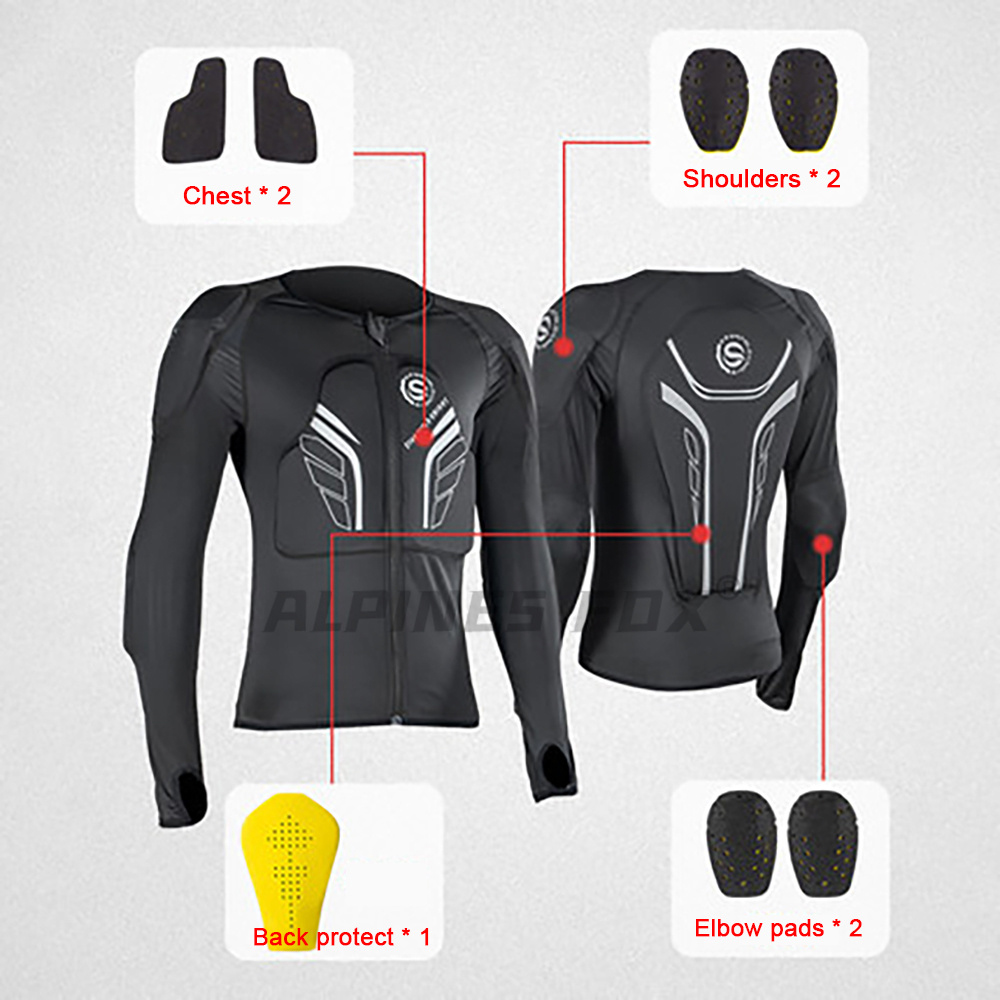 Motorcycle Soft Armor Summer B - Gearx Motorcycle Jacket recension och pris